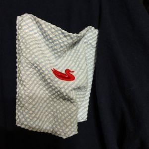 Southern Marsh long sleeve tee, navy